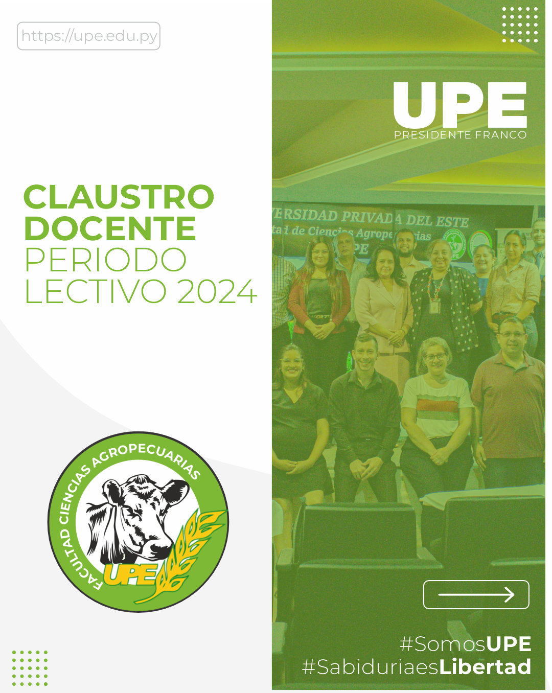 Claustro Docente: Facultad de Ciencias Agropecuarias